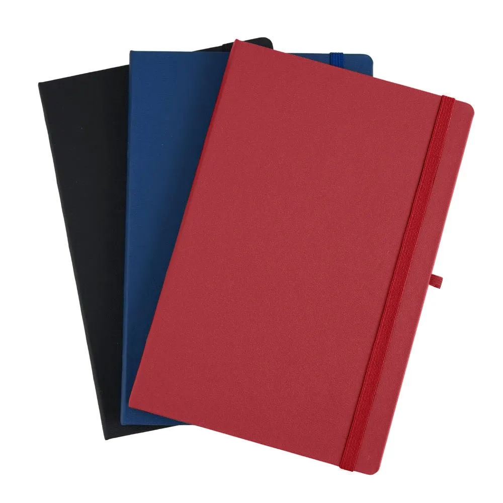 Caderno personalizado em couro sintético